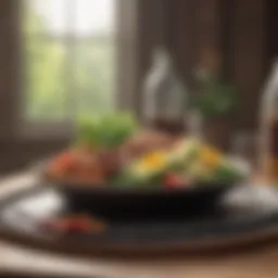 Nutritional balance on a plate