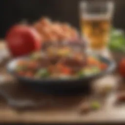 Healthy food options for cholesterol management