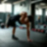 Dynamic stretching routine for enhanced flexibility