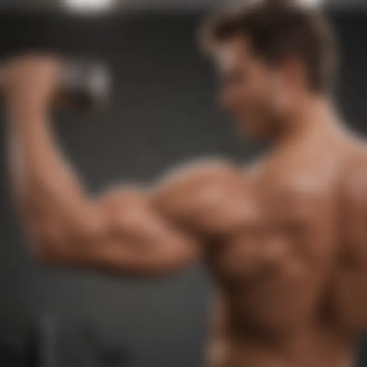 Dynamic bicep exercises demonstration