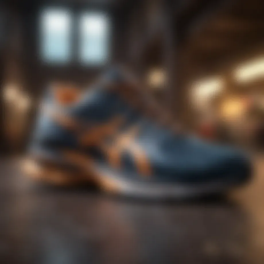 A selection of running shoes specially designed for larger individuals