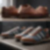 Illustration of comfortable footwear options