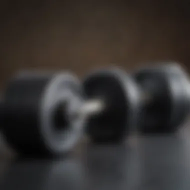 Proper form during dumbbell exercises