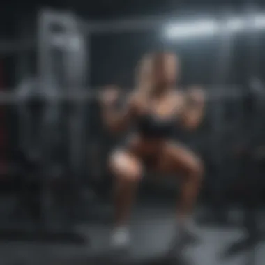 Effective workout routines with squat rack combos