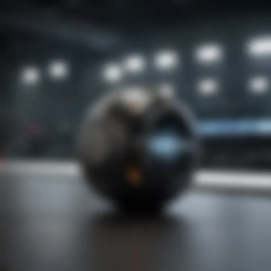 High-performance Hypervolt device showcasing its sleek design