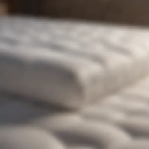 Luxurious mattress pad enhancing sleep comfort