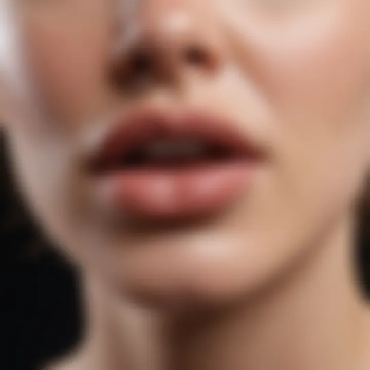 An infographic illustrating preventive measures for maintaining lip health.