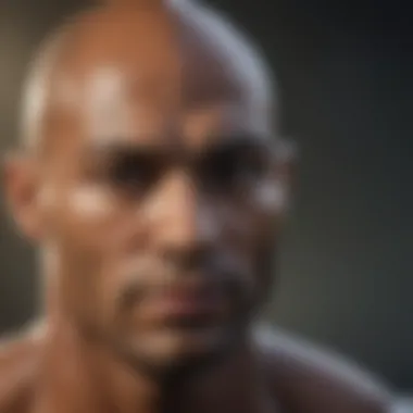 David Goggins training intensely