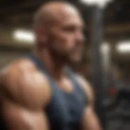 David Hoggins contemplating the synergy of mental and physical fitness