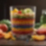 Colorful array of nutrient-rich foods promoting abdominal wellness