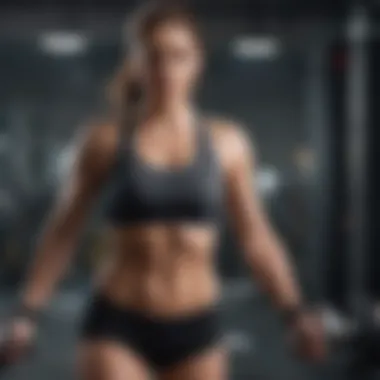 Engaging Exercise Routines for Fat Loss Dynamic workout scene showcasing various exercises