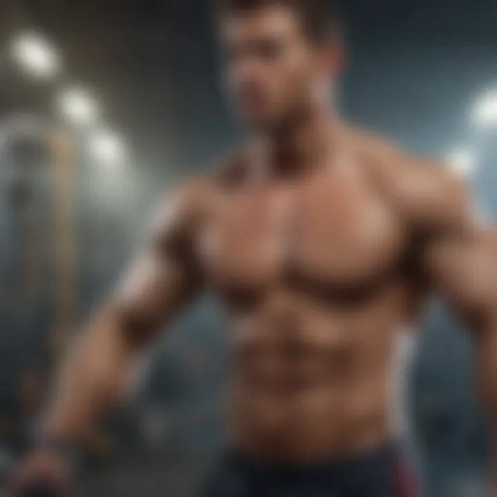 An abstract representation of metabolic processes involved in fat loss.