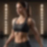 Targeted exercise routine to reduce chest fat