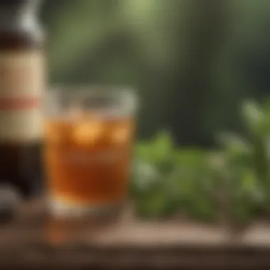 Exploring Natural Pain Relief Options Natural remedies displayed with herbs and ointments for pain relief.