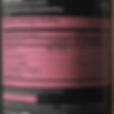 Decoding Creatine Ingredients and Their Benefits A close-up view of a creatine supplement label highlighting ingredients