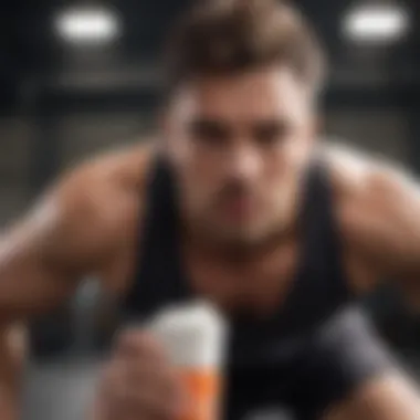 Harnessing the Power of Creatine for Strength Training A fitness enthusiast engaging in weight training