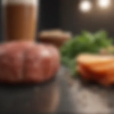 Protein's Role in a Ketogenic Lifestyle Infographic detailing protein consumption in a keto diet