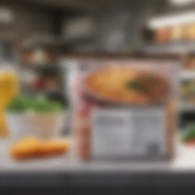 Understanding Nutritional Information Nutritional labels on frozen meal packaging
