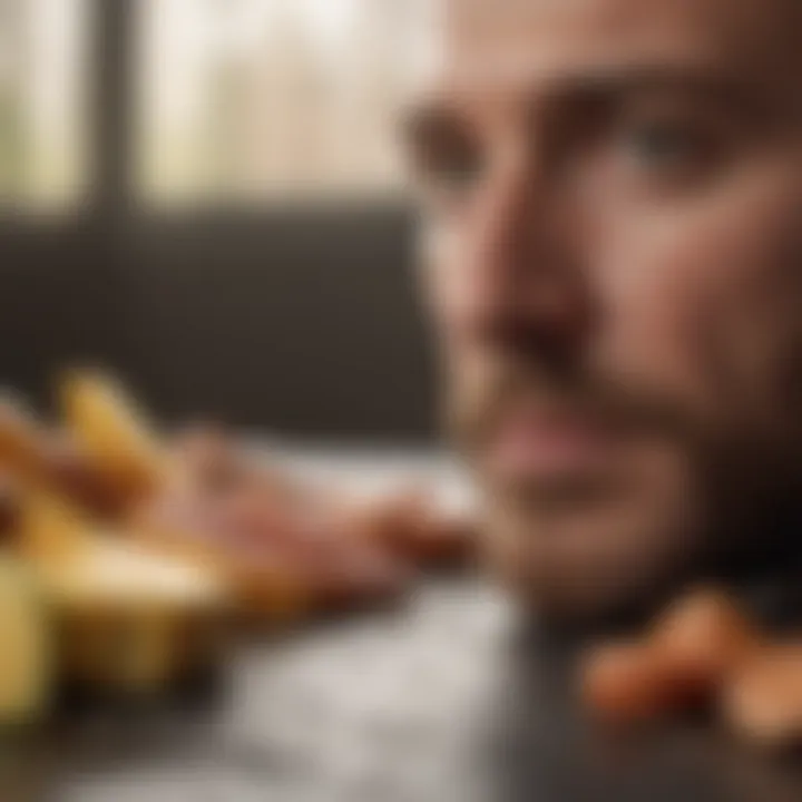 Visual representation of nutritional deficiencies related to keto