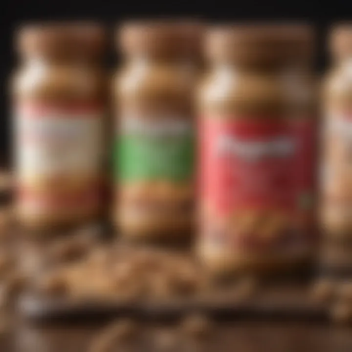 Product comparisons of low sugar, low carb peanut butter brands