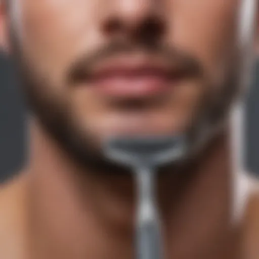 Close-up of grooming tools for hair removal