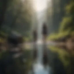 A serene landscape symbolizing personal growth