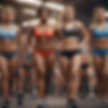Embracing Diversity: Body Types in Fitness Illustration of different body types showcasing fitness diversity.