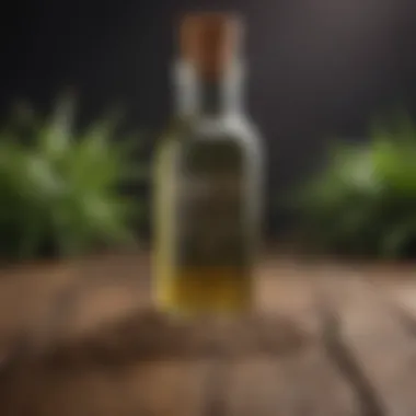 Exploring the Diverse Benefits of Hemp Seed Oil A vibrant display of hemp seed oil benefits on a wooden surface
