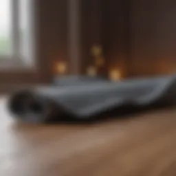 Premium yoga mat for enhanced grip and comfort