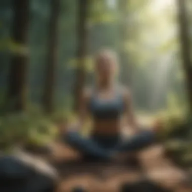 Mindfulness for Weight Loss Meditation and mindfulness practice in serene environment