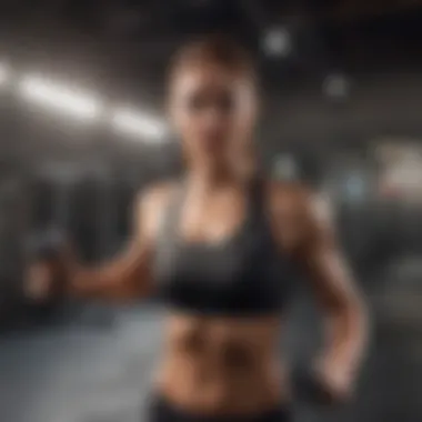 Personalized Routine Features on Fitness App Fitness app showcasing personalized routine features