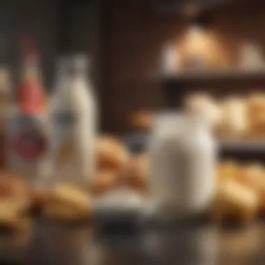 Dairy Products That May Trigger Discomfort An array of dairy products that could contribute to acid reflux issues.