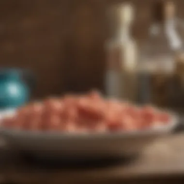 A balanced plate with recommended dietary choices