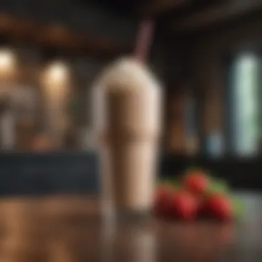 Creative Protein Shake Recipes A variety of protein shake recipes on display