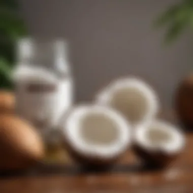 Coconut Oil: The Versatile Fat Coconut oil in a glass jar with coconuts in the background