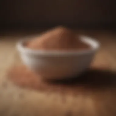 Flaxseeds on a vibrant background