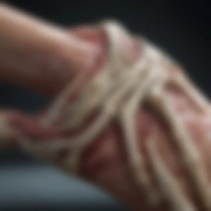 Anatomy of the wrist showing bones and ligaments