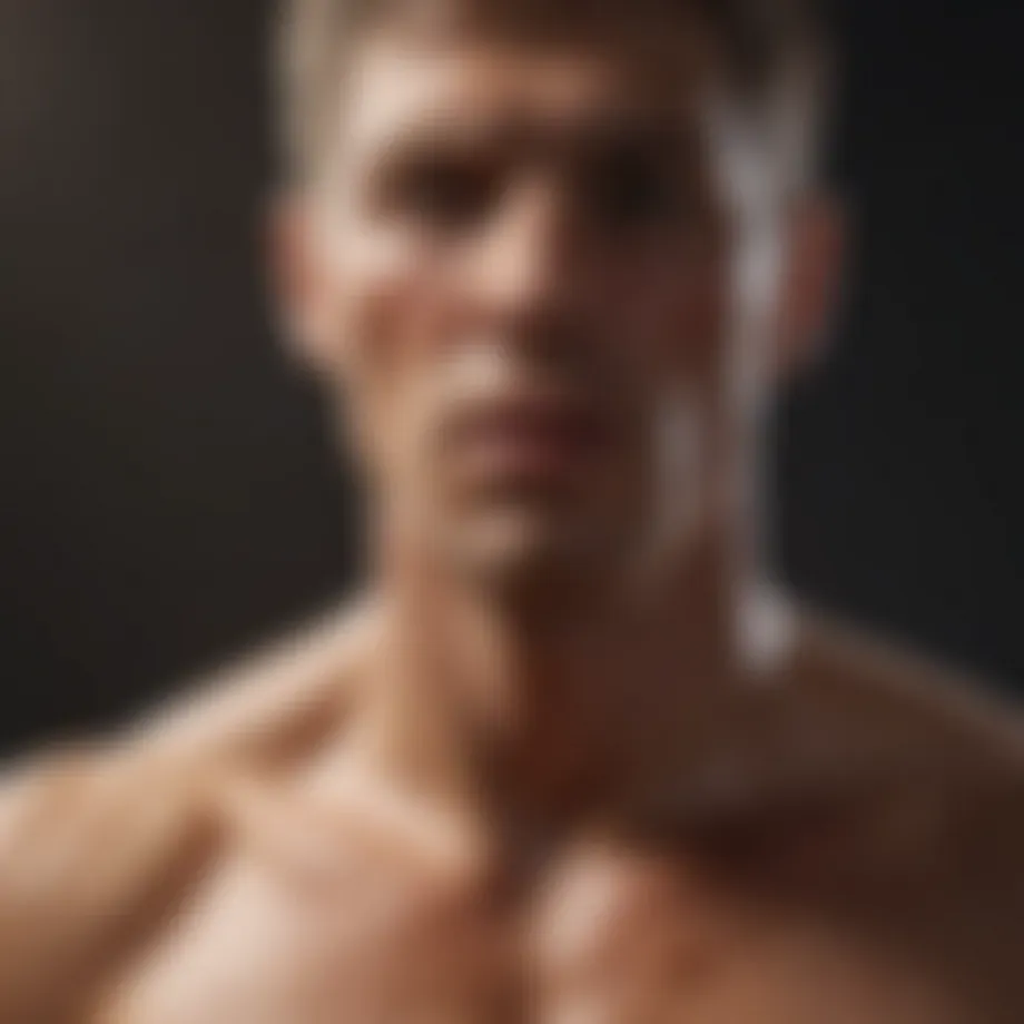 Diagram showing the physiological effects of diarrhea on the body