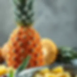 Nutritional breakdown of pineapple