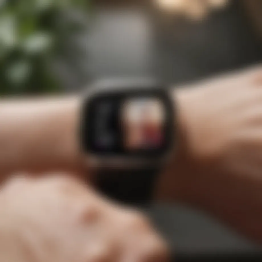 Overview of the latest Fitbit device showcasing its sleek design and innovative features.