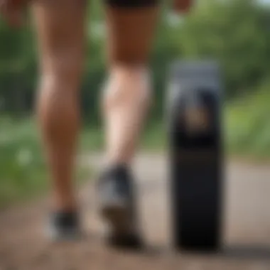 Tracking Progress: The Importance of Monitoring Activity A fitness tracker displaying walking statistics