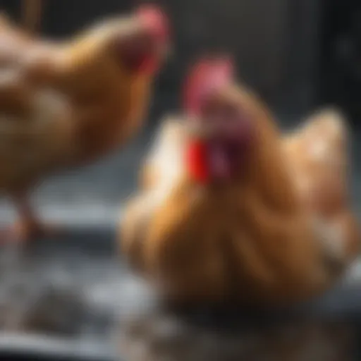 Thawing chicken using cold water bath
