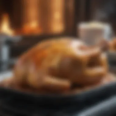 Microwave thawing chicken