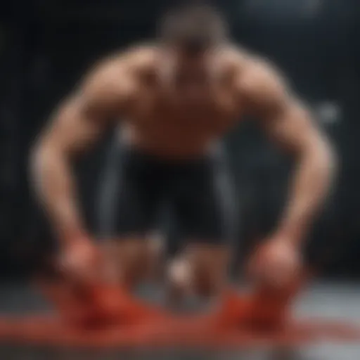 Dynamic movement showcasing the nitric dump exercise