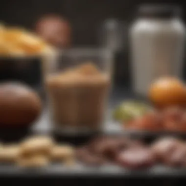 Macronutrient Breakdown for Bulking A detailed chart showing macronutrient breakdown for effective bulking