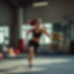 Dynamic cardio workout session