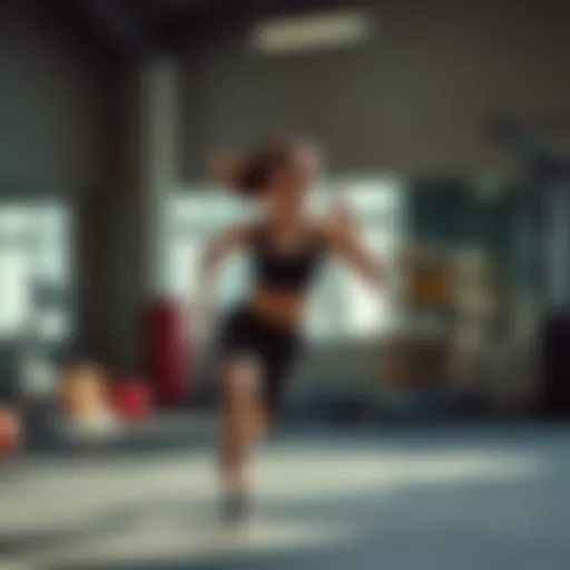 Dynamic cardio workout session