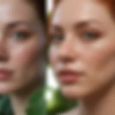 Comparative Analysis of Skin Conditions Before and after skin condition improvement