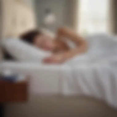 Enhancing Sleep Quality with Sleep Number Beds Illustration of sleep quality improvement