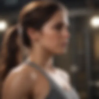 Strength Training for Body Contouring A person engaging in targeted strength training